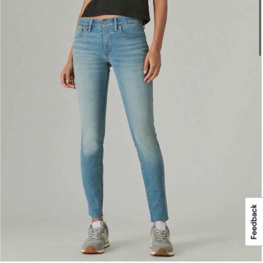 New Lucky Brand Ava Super Skinny Jeans Women’s 27 x 29